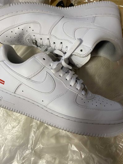Supreme × Nike Air Force 1 Low "White"