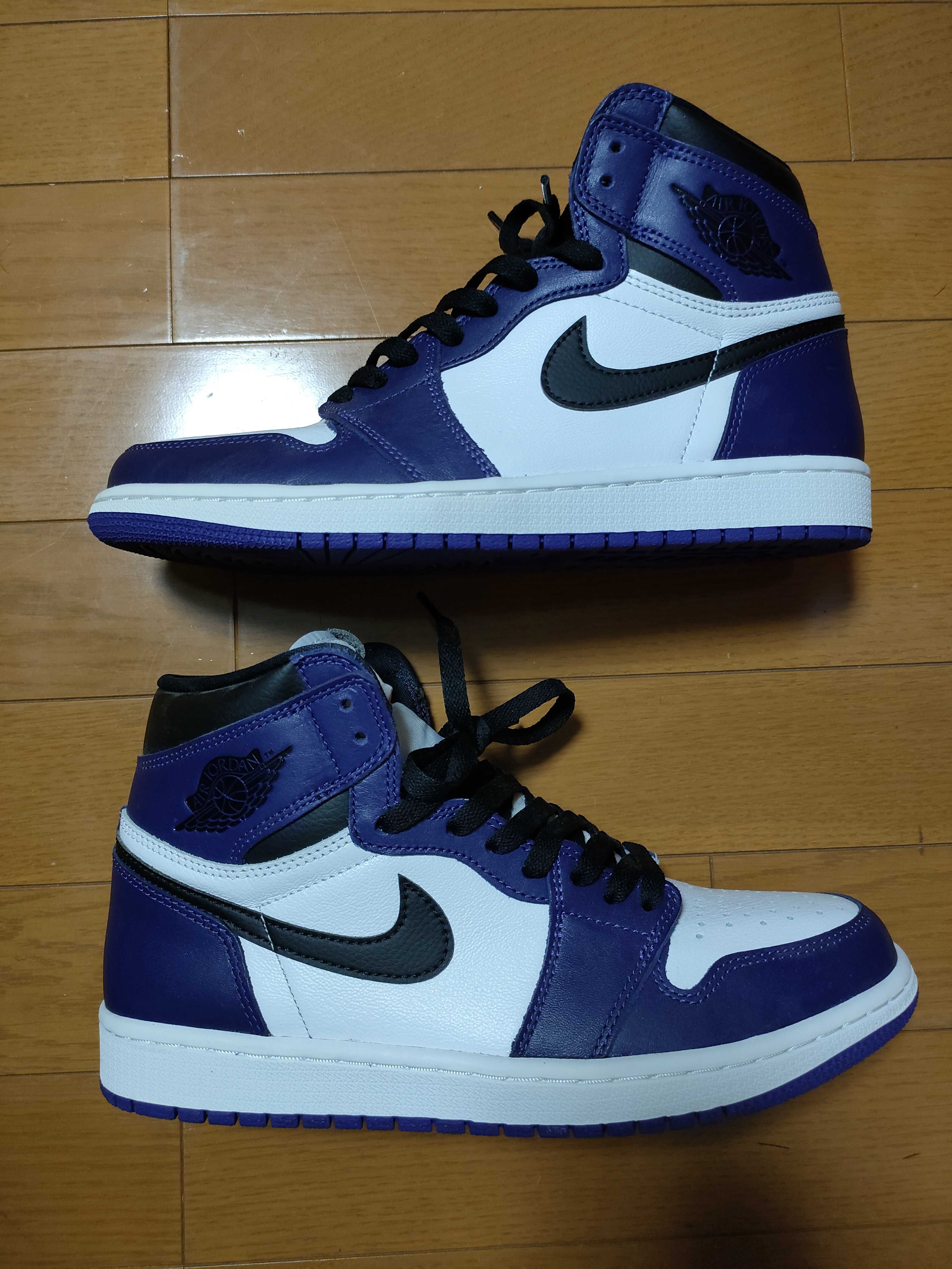 Nike Air Jordan 1 Retro High OG "Court Purple White/Black" (2020)   
