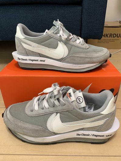 Fragment × sacai × Nike LD Waffle "Light Smoke Grey"
