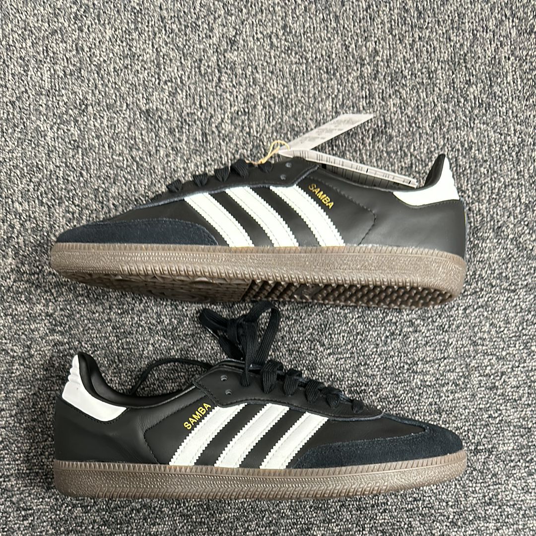 adidas Samba OG "Core Black/Cloud White/Gum"