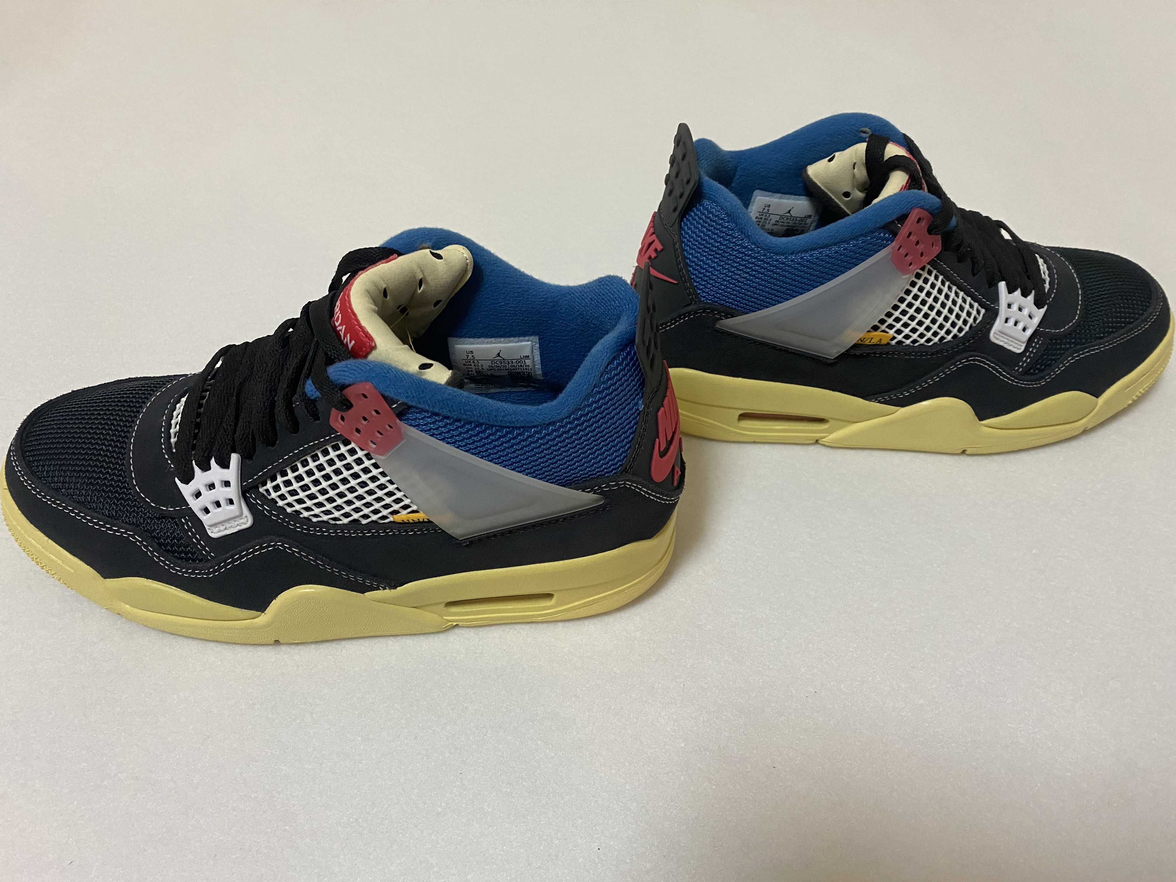 UNION × NIKE AIR JORDAN 4 "OFF NOIR"