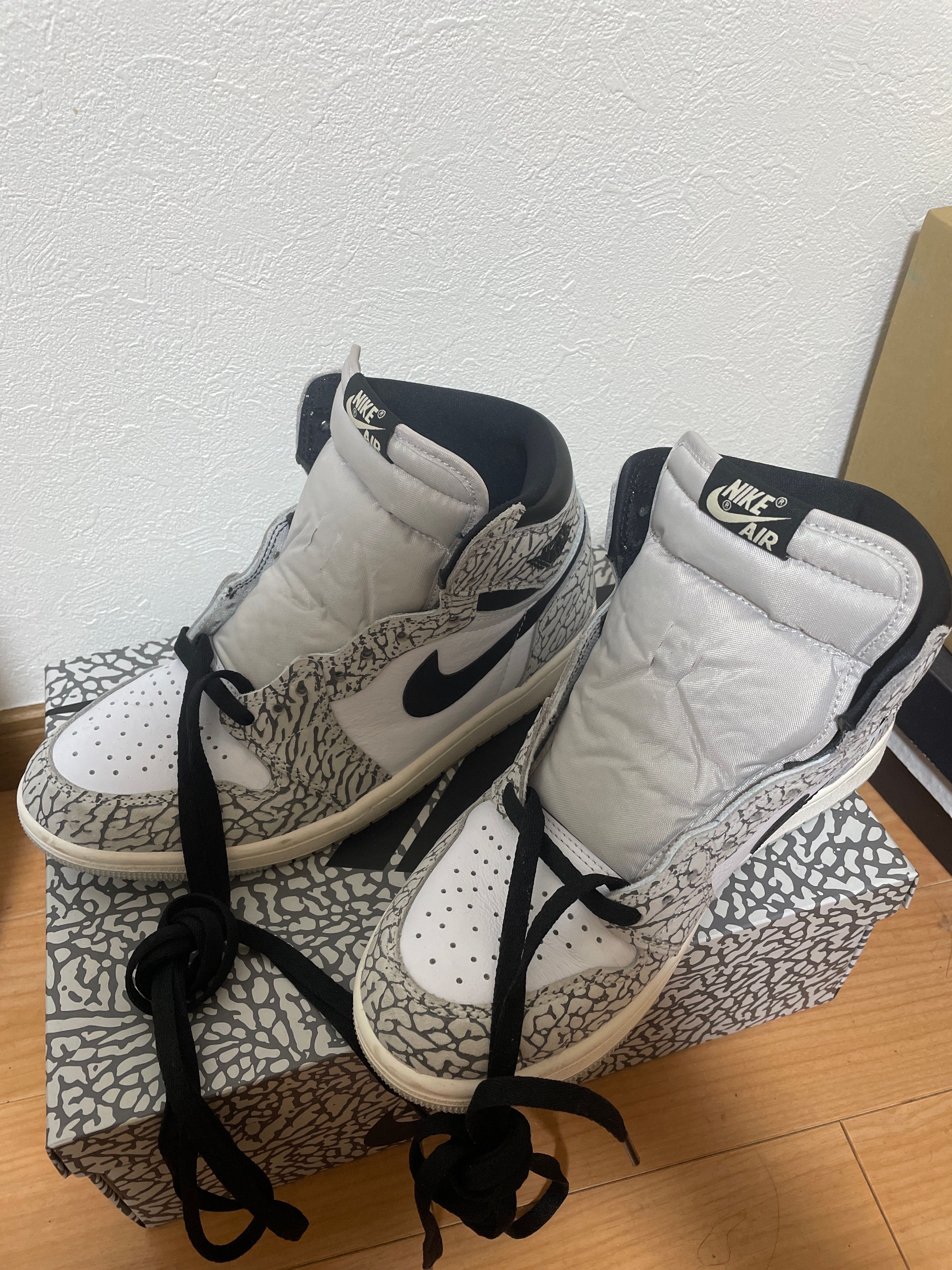 Nike Air Jordan 1 High OG "White Cement/Safari"