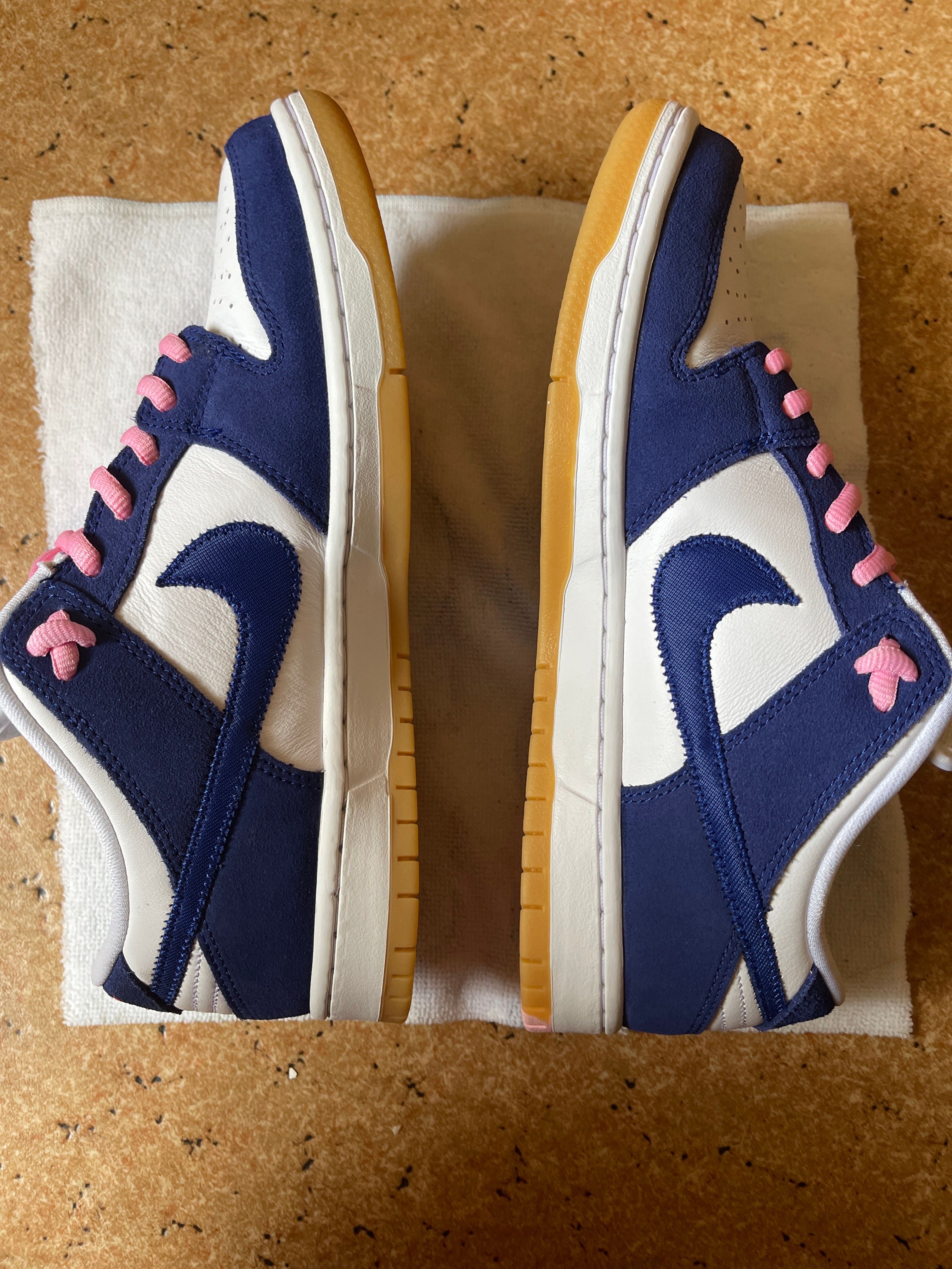 Nike SB Dunk Low "Los Angeles Dodgers/Deep Royal Blue"