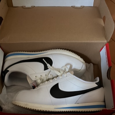 Nike Cortez "White and Black"