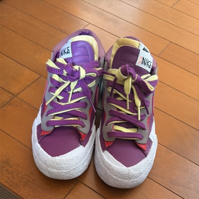 KAWS × sacai × Nike Blazer Low "Purple Dusk"