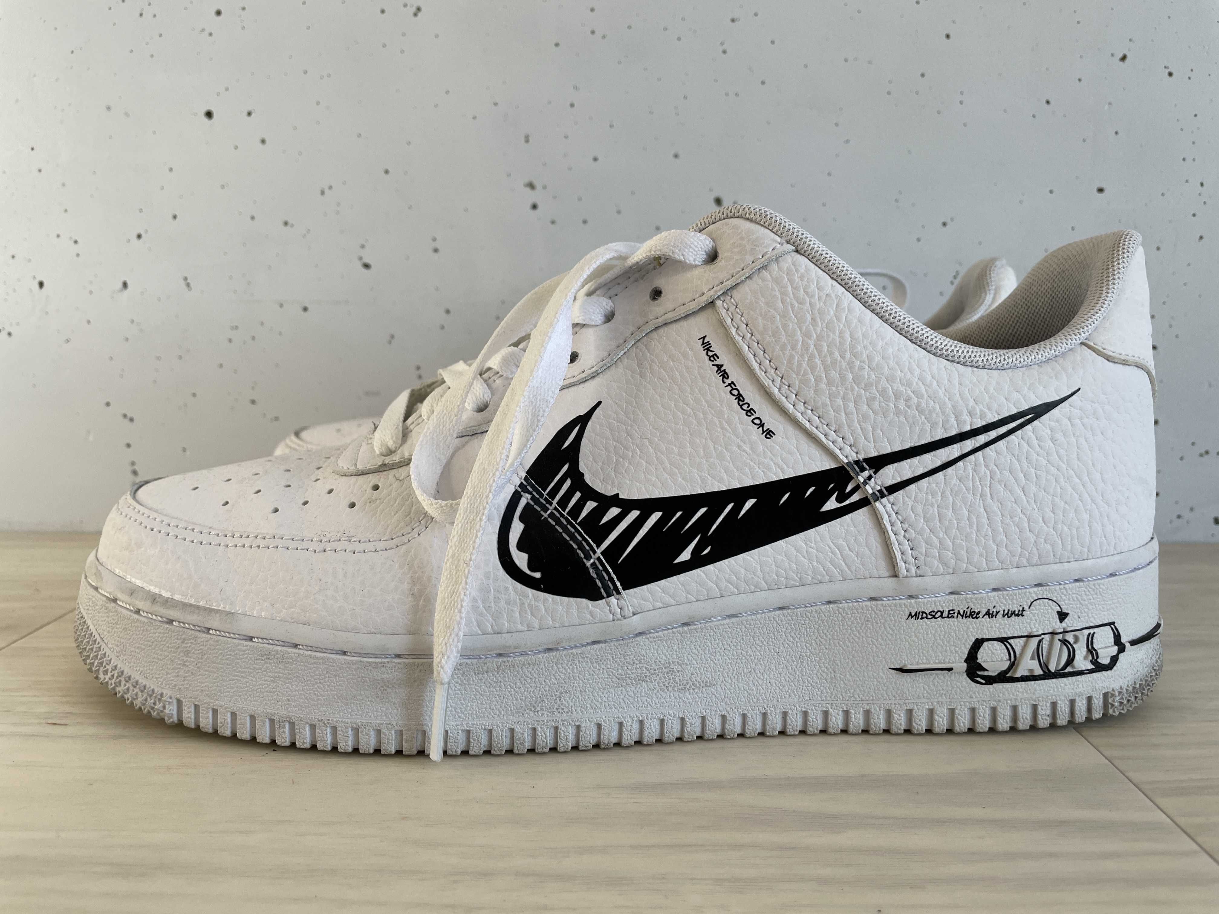 Nike Air Force 1 Low LV8 Utility "Black Sketch"