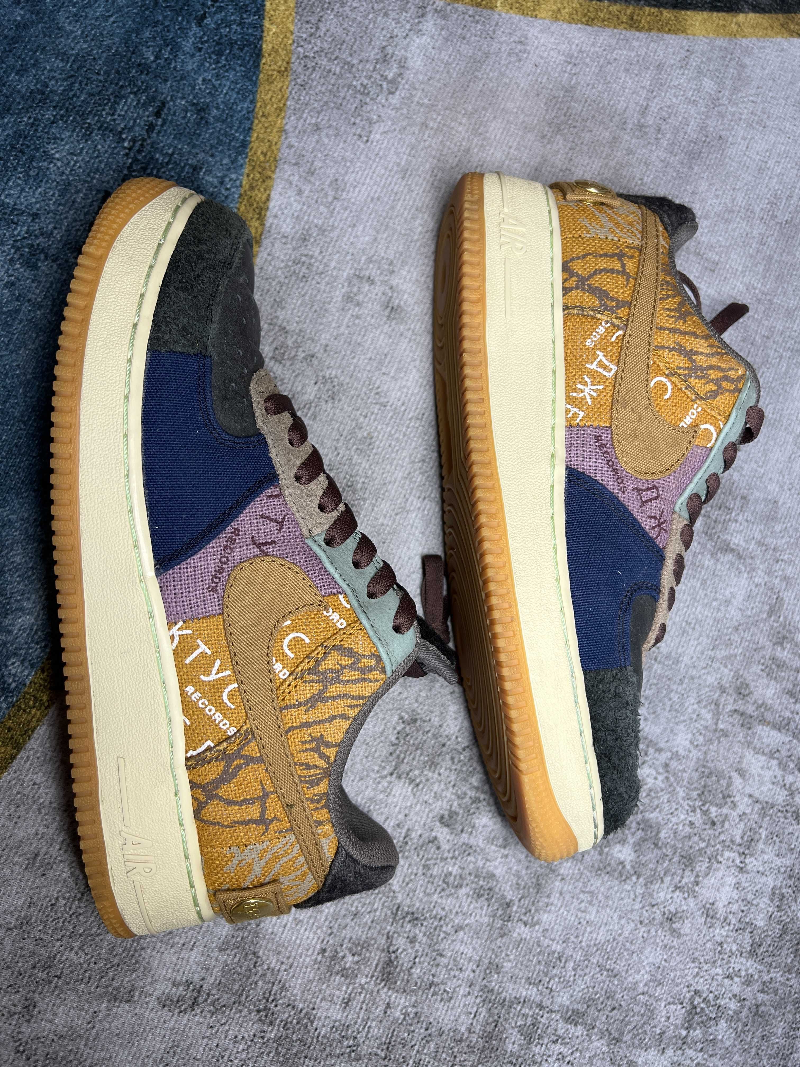 Travis Scott × Nike Air Force 1 Low Cactus Jack "Multi Color"