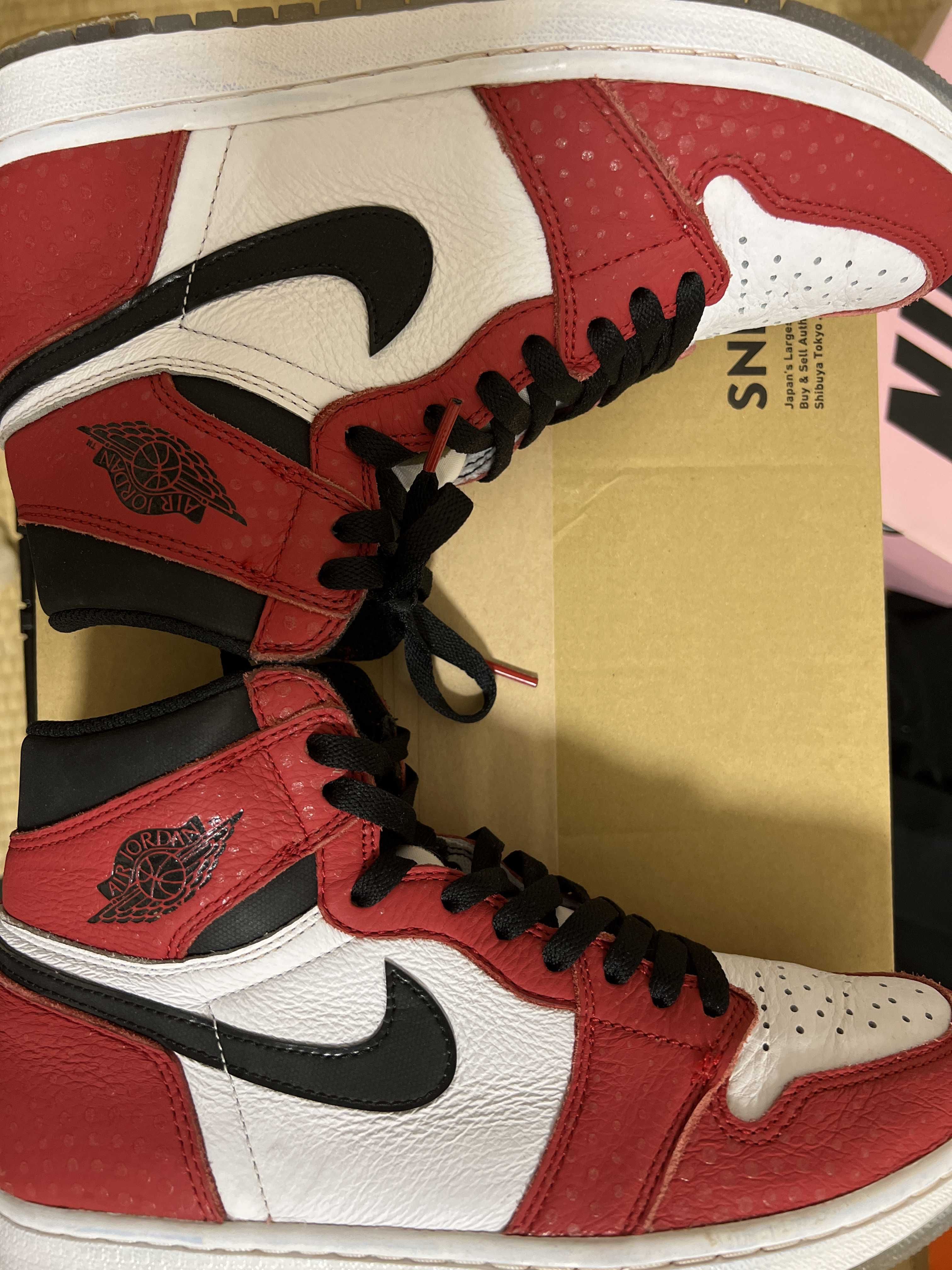 Spiderman × Nike Air Jordan 1 Origin Story "Gym Red/White/Photo Blue/Black"
