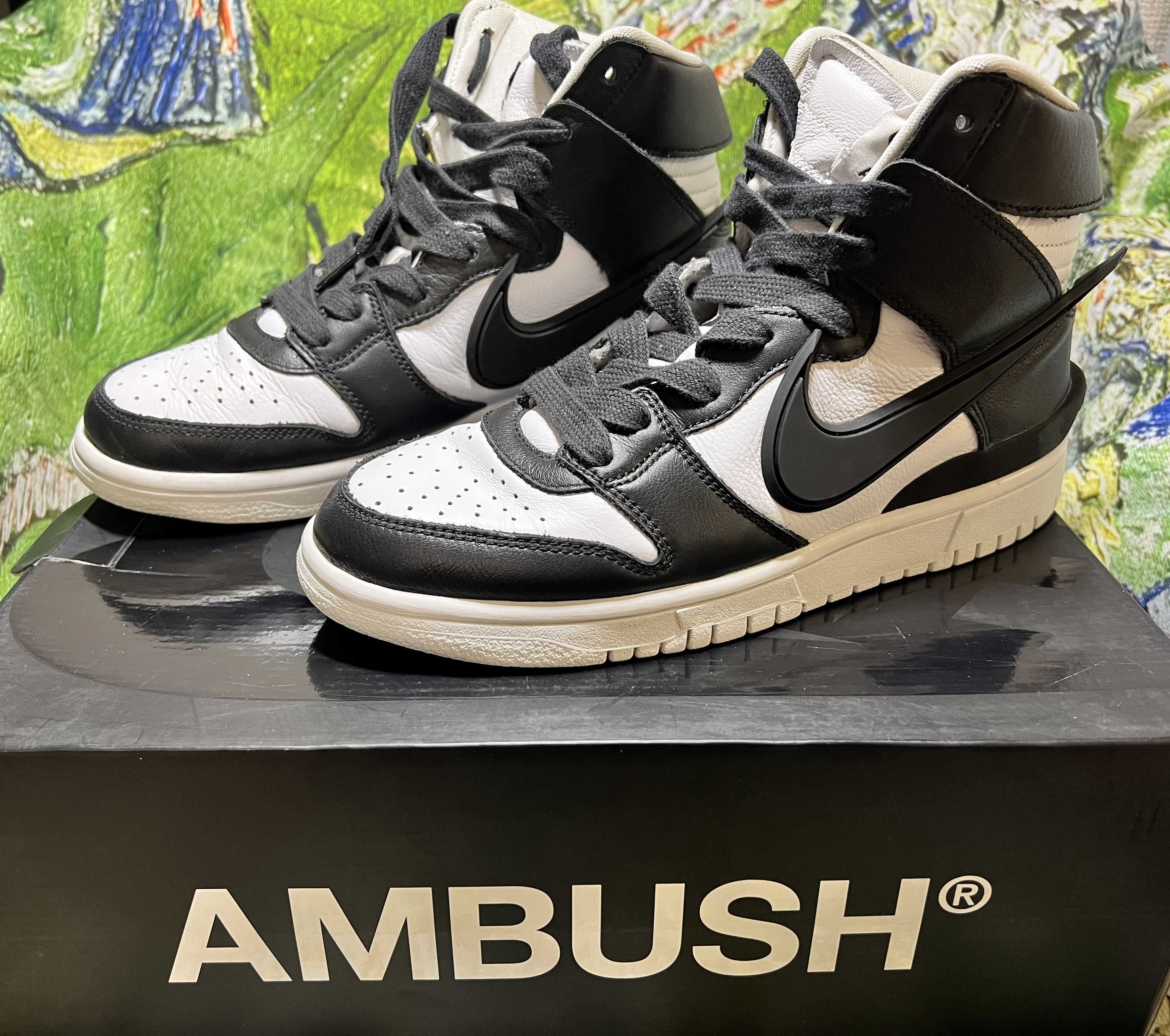 AMBUSH × Nike Dunk High "Black"