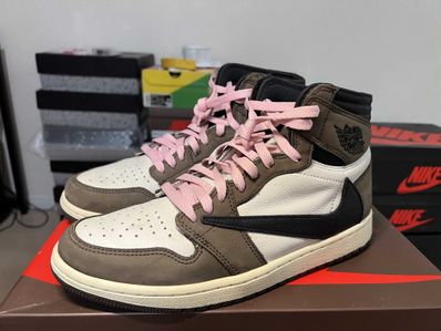 Travis Scott × Nike Air Jordan 1 Retro High OG TS SP "Sail/Dark Mocha"