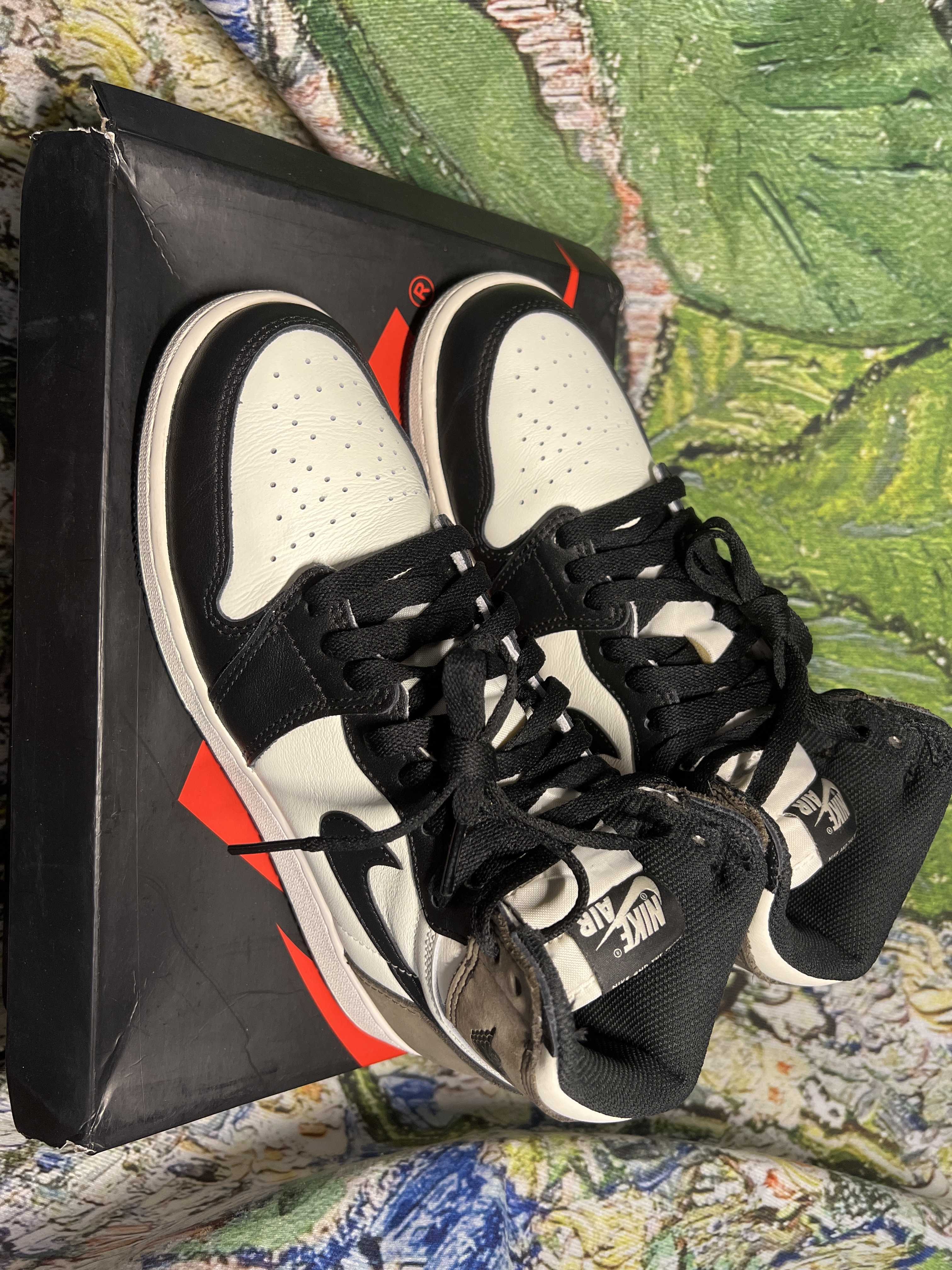 Nike GS Air Jordan 1 High OG "Sail/Dark Mocha/Black"