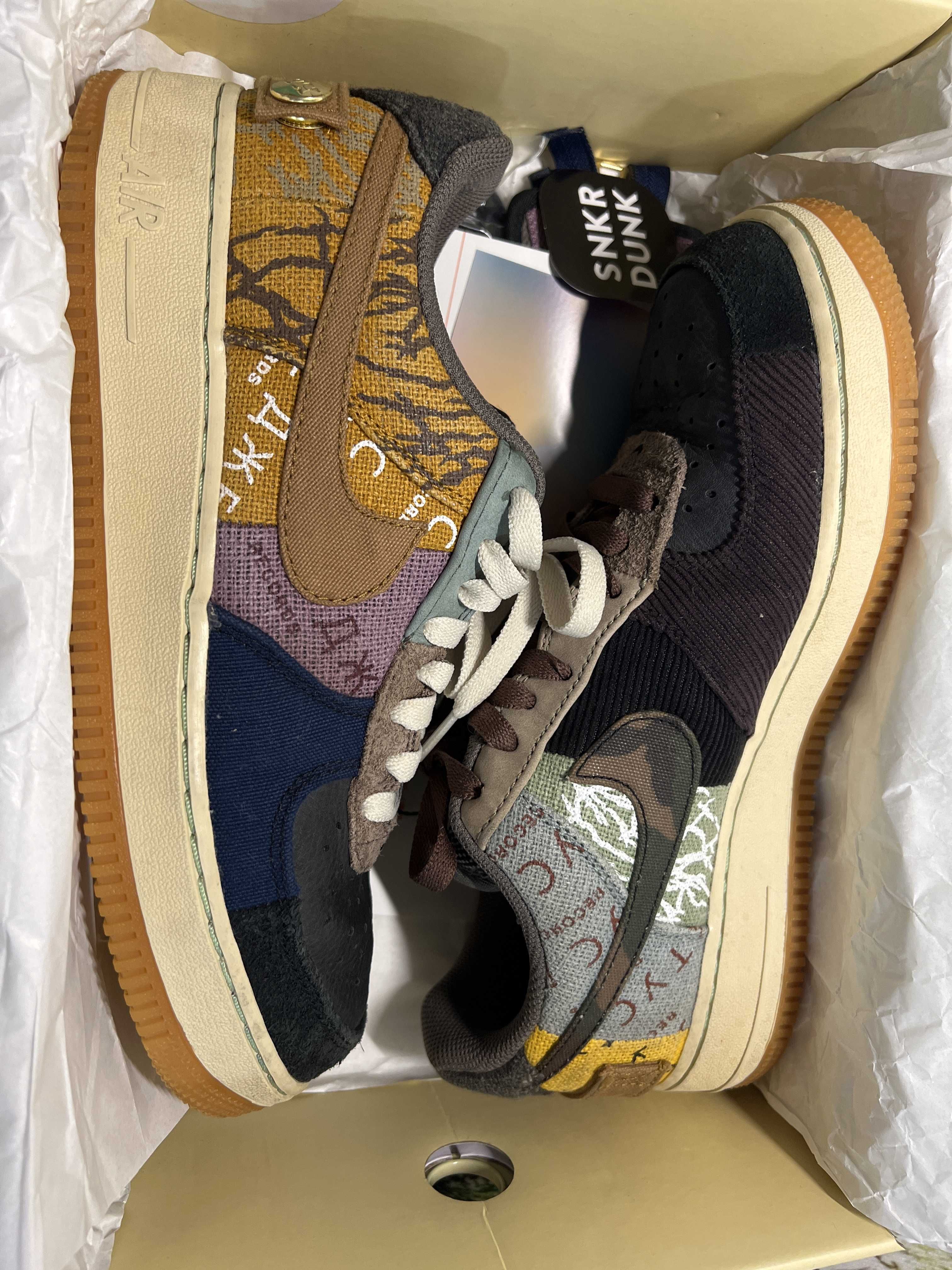 Travis Scott × Nike Air Force 1 Low Cactus Jack "Multi Color"