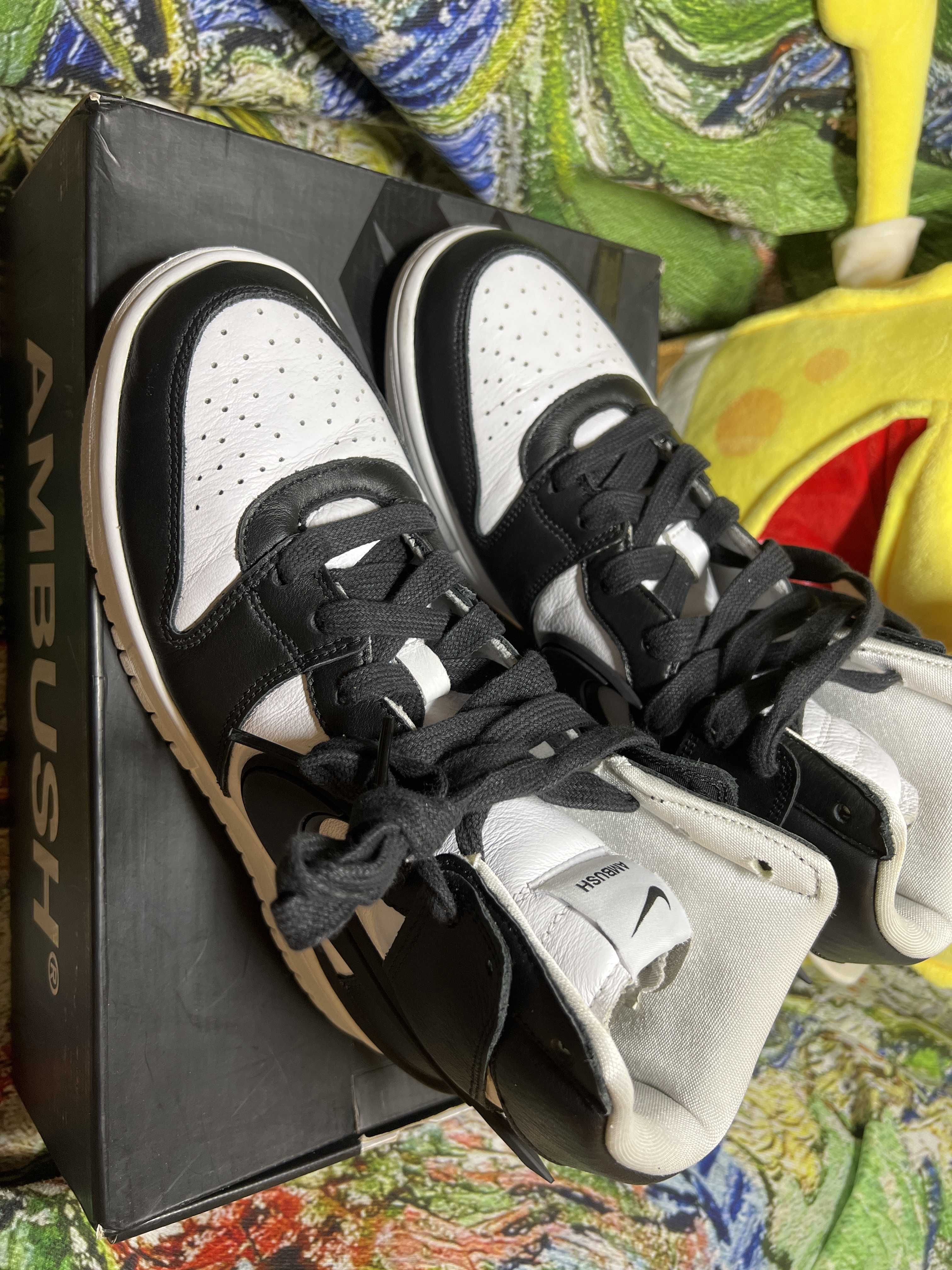 AMBUSH × Nike Dunk High "Black"