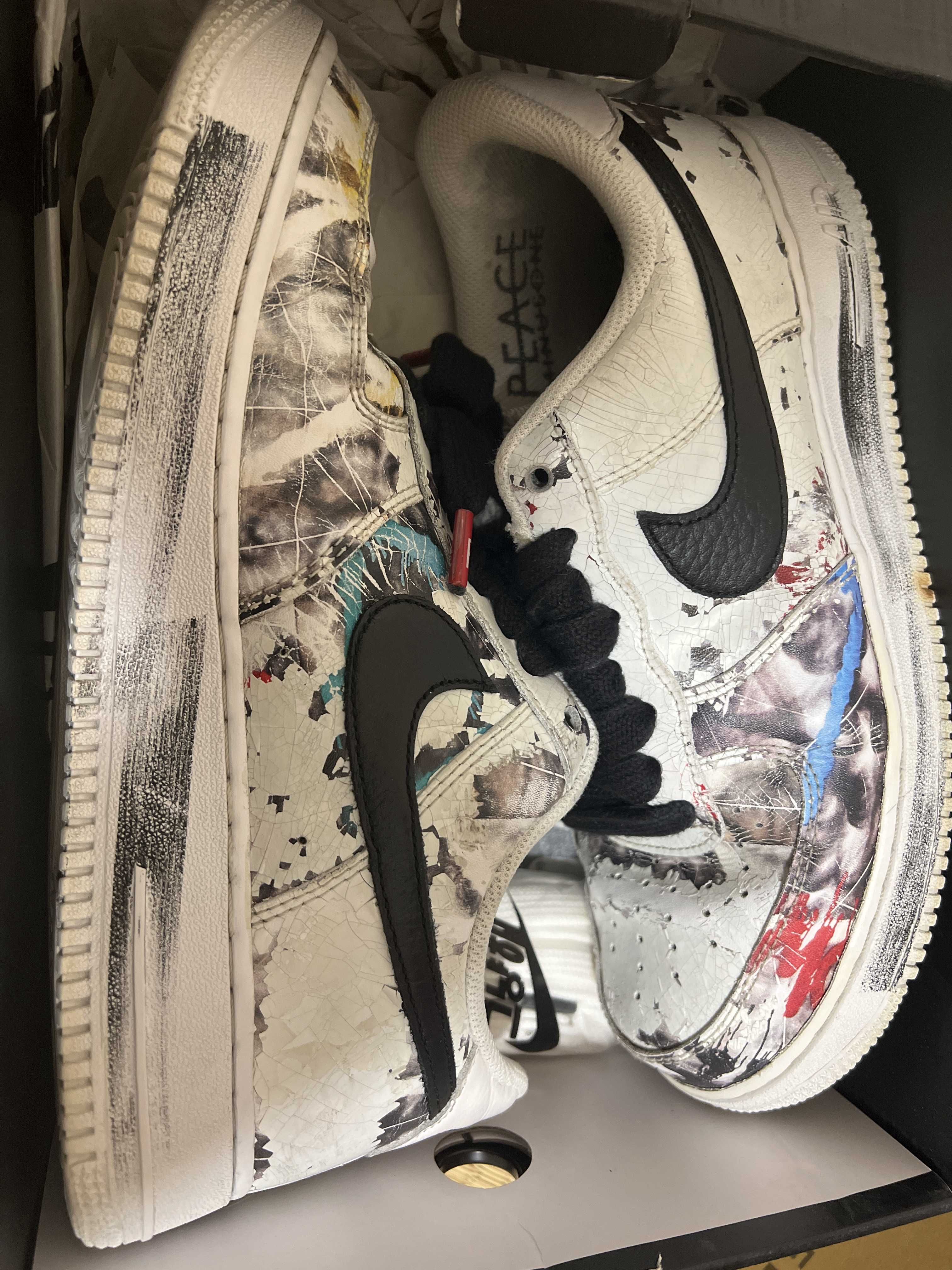 PEACEMINUSONE × Nike Air Force 1 Low "Para-noise/White/Black" / G-DRAGON