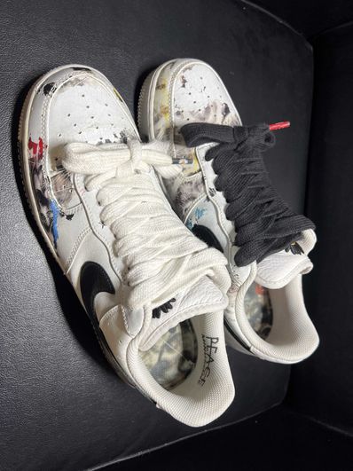 PEACEMINUSONE × Nike Air Force 1 Low "Para-noise/White/Black" / G-DRAGON