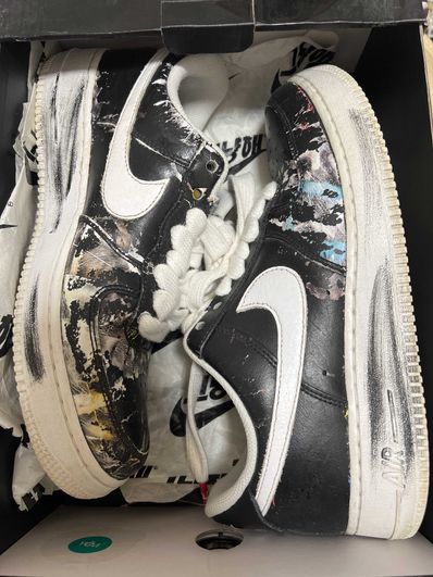 PEACEMINUSONE × Nike Air Force 1 Low Para Noise "Black" / G-DRAGON