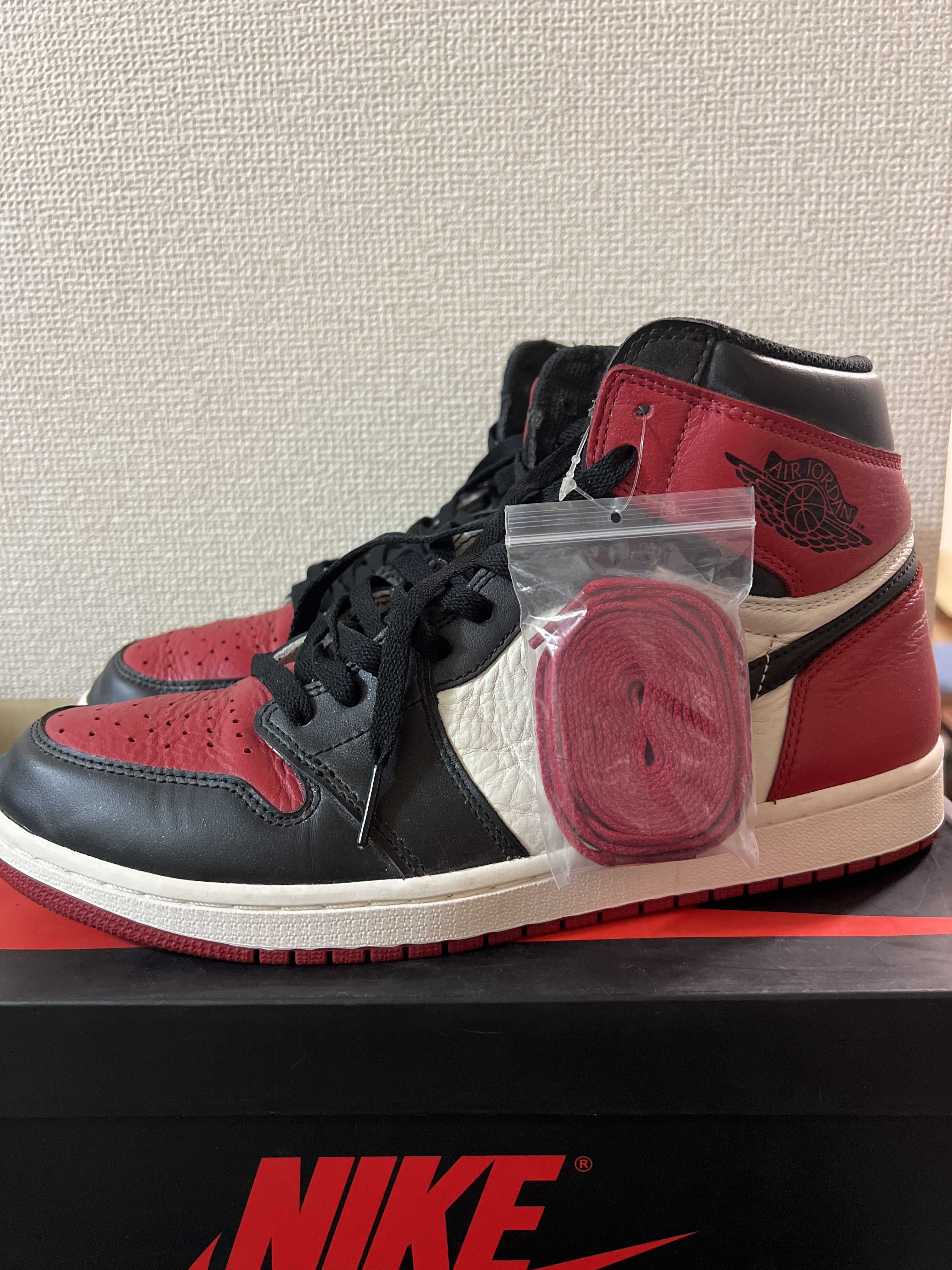 Nike Air Jordan 1 Retro High OG "Bred Toe"