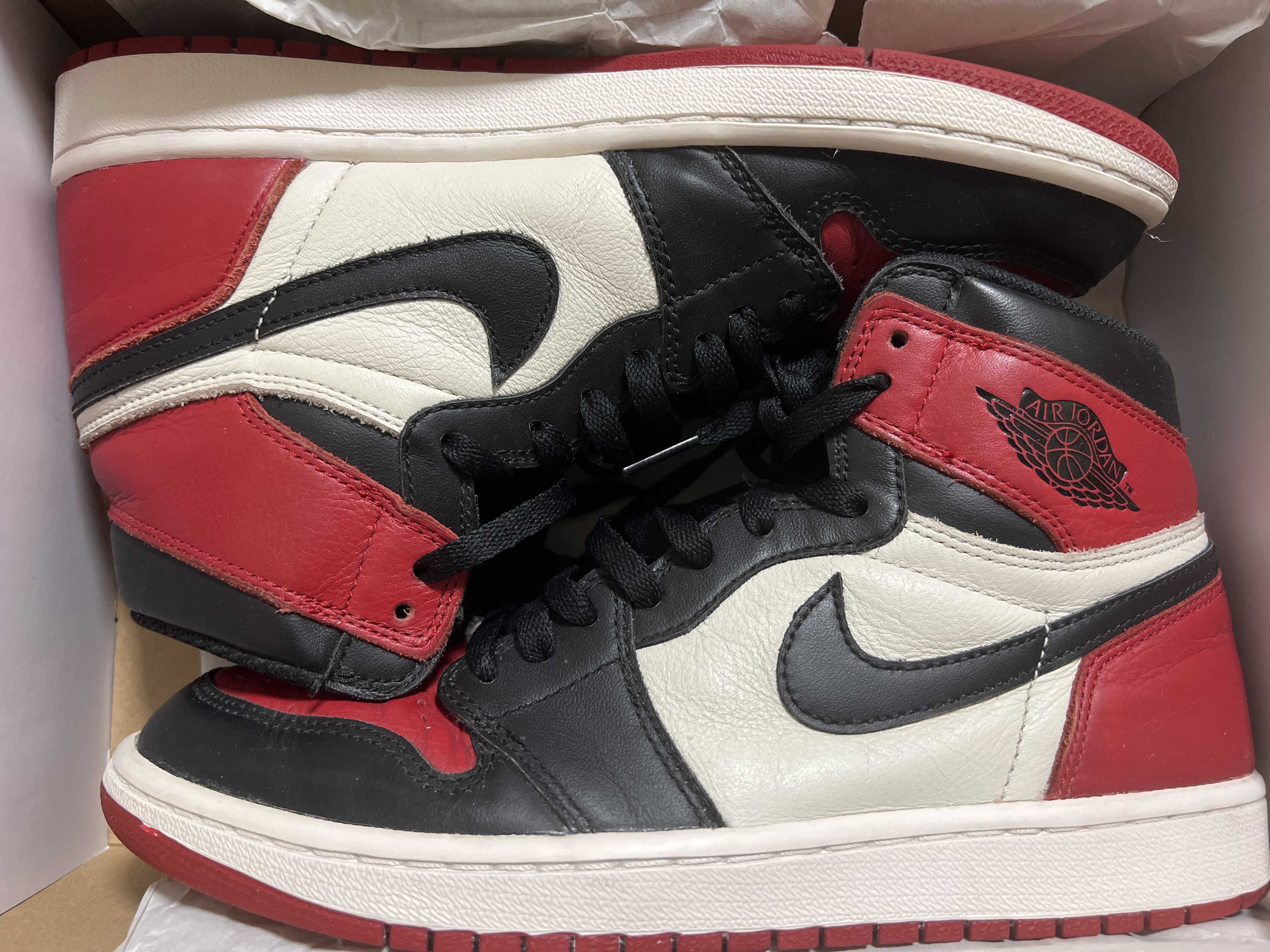Nike Air Jordan 1 Retro High OG "Bred Toe"