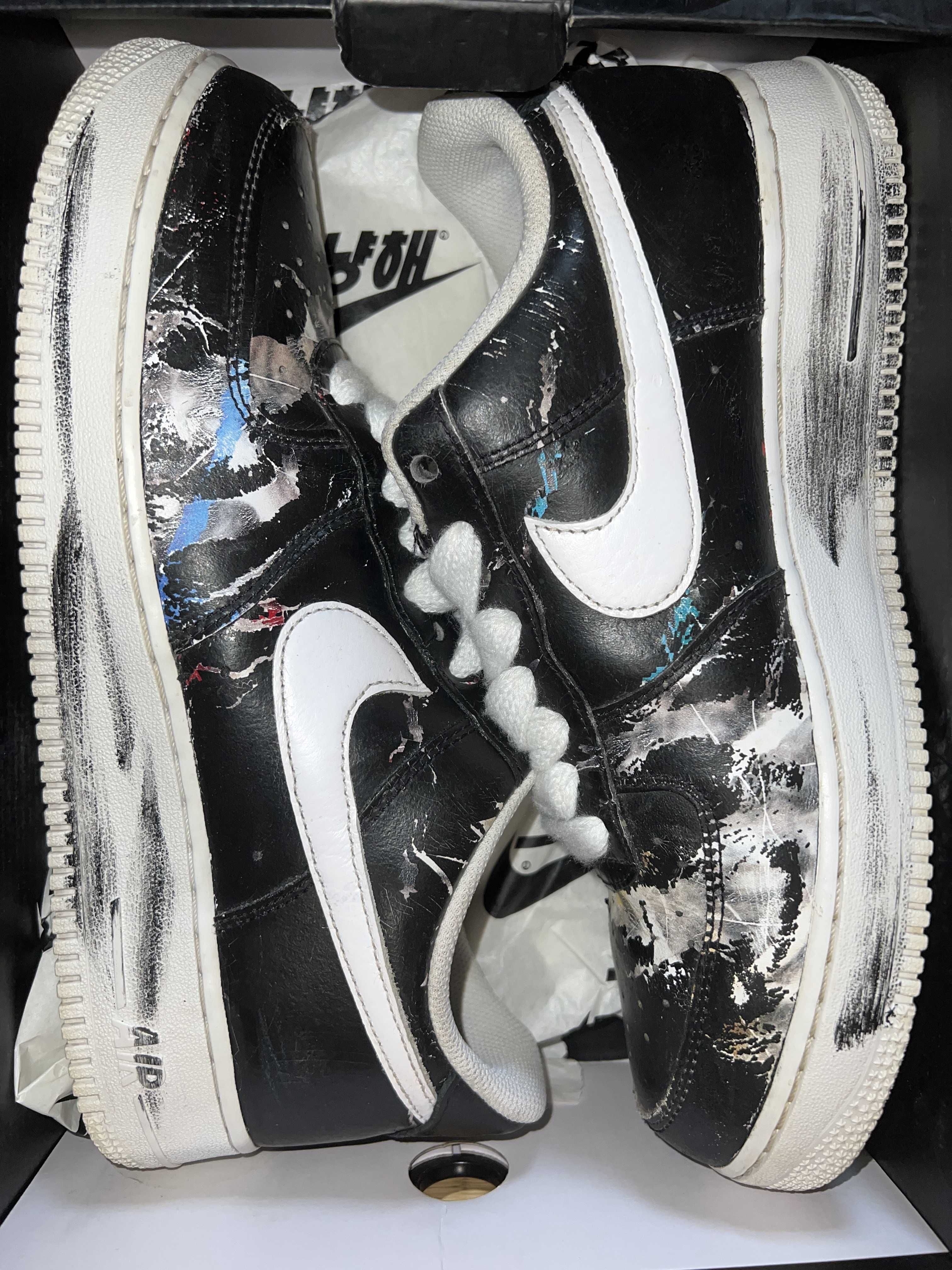 PEACEMINUSONE × Nike Air Force 1 Low Para Noise "Black" / G-DRAGON