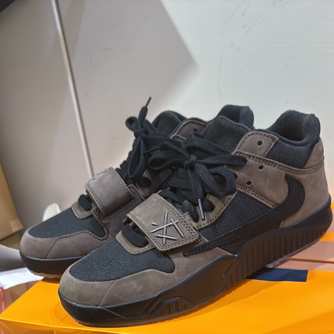 Travis Scott × Nike Jordan Jumpman Jack TR CJ1 T-Rexx "Black and Dark Mocha"