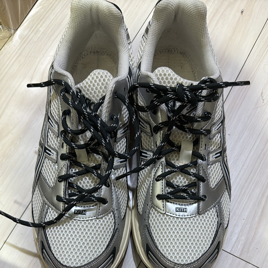 KITH × Asics Vintage Tech Gel-1130 "Cream/Scarab" (1203A565-100)