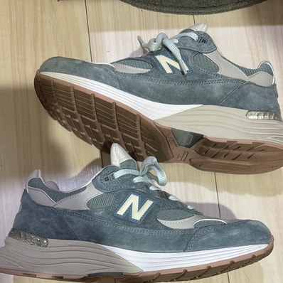 KITH × New Balance 992 "Aegean Blue/Shadow Gray"