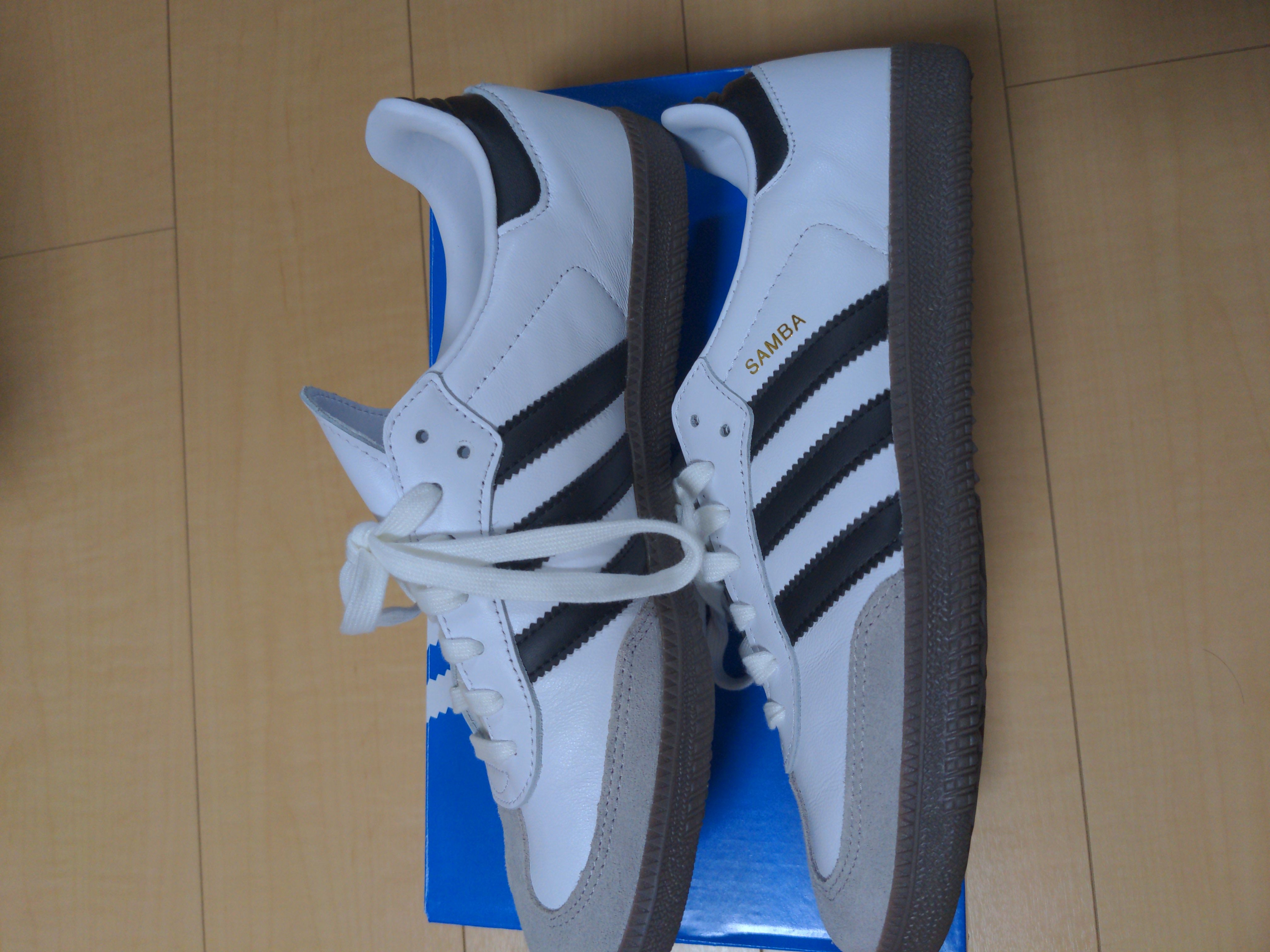 adidas Samba OG "Cloud White/Core Black/Clear Granite"