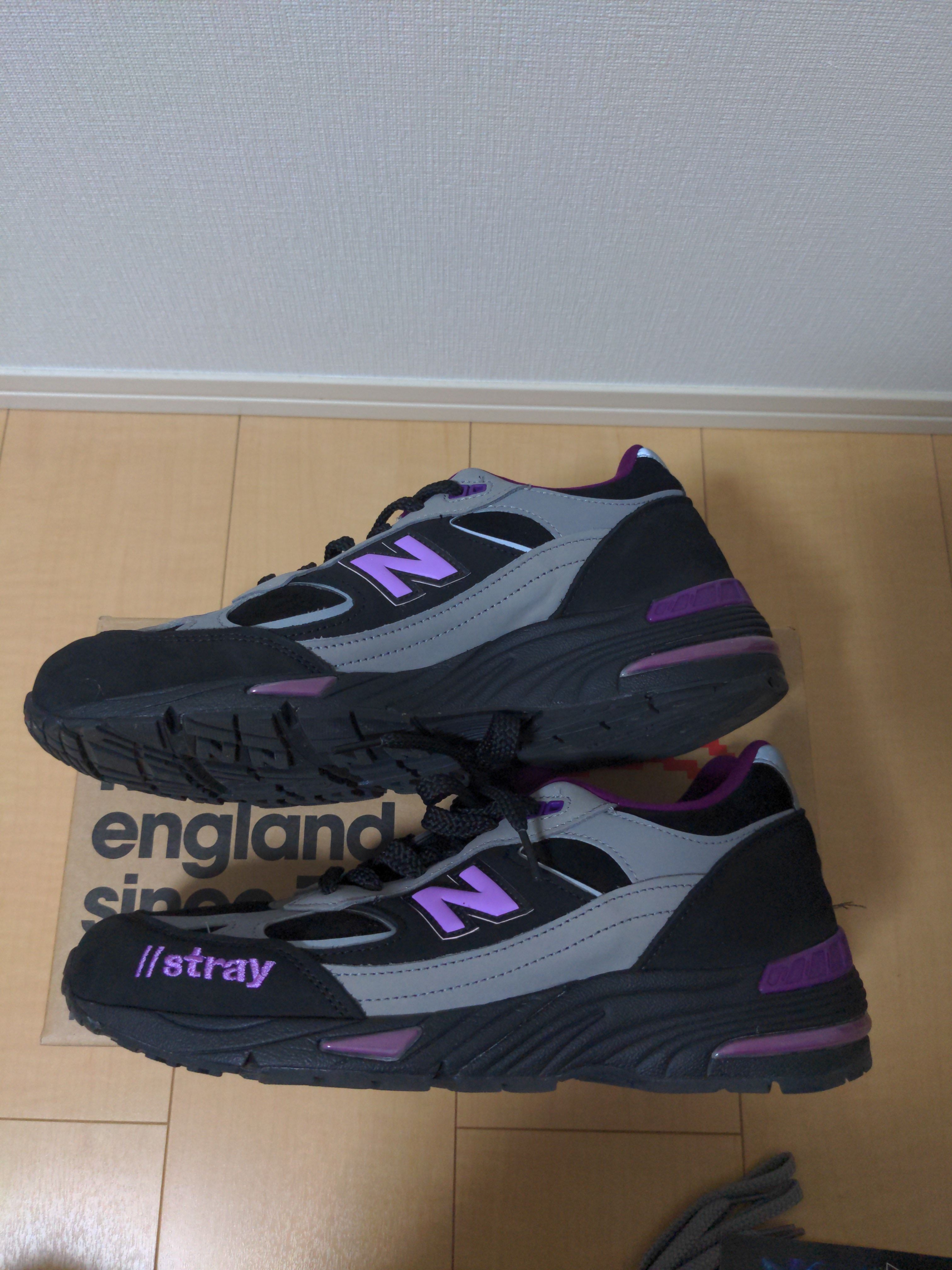 Stray Rats × New Balance 991 Made In England "Black"