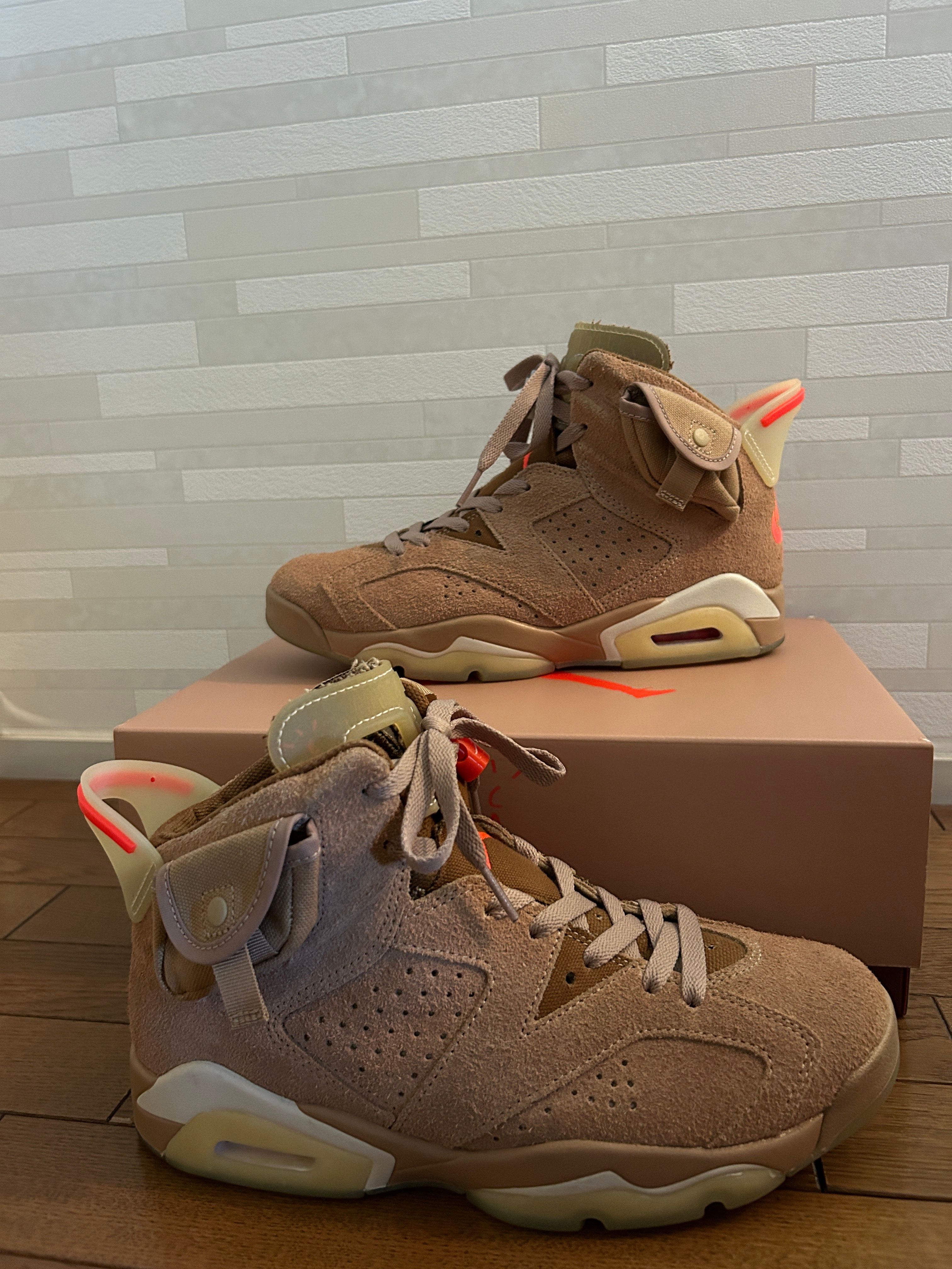 Travis Scott × Nike Air Jordan 6 "British Khaki"