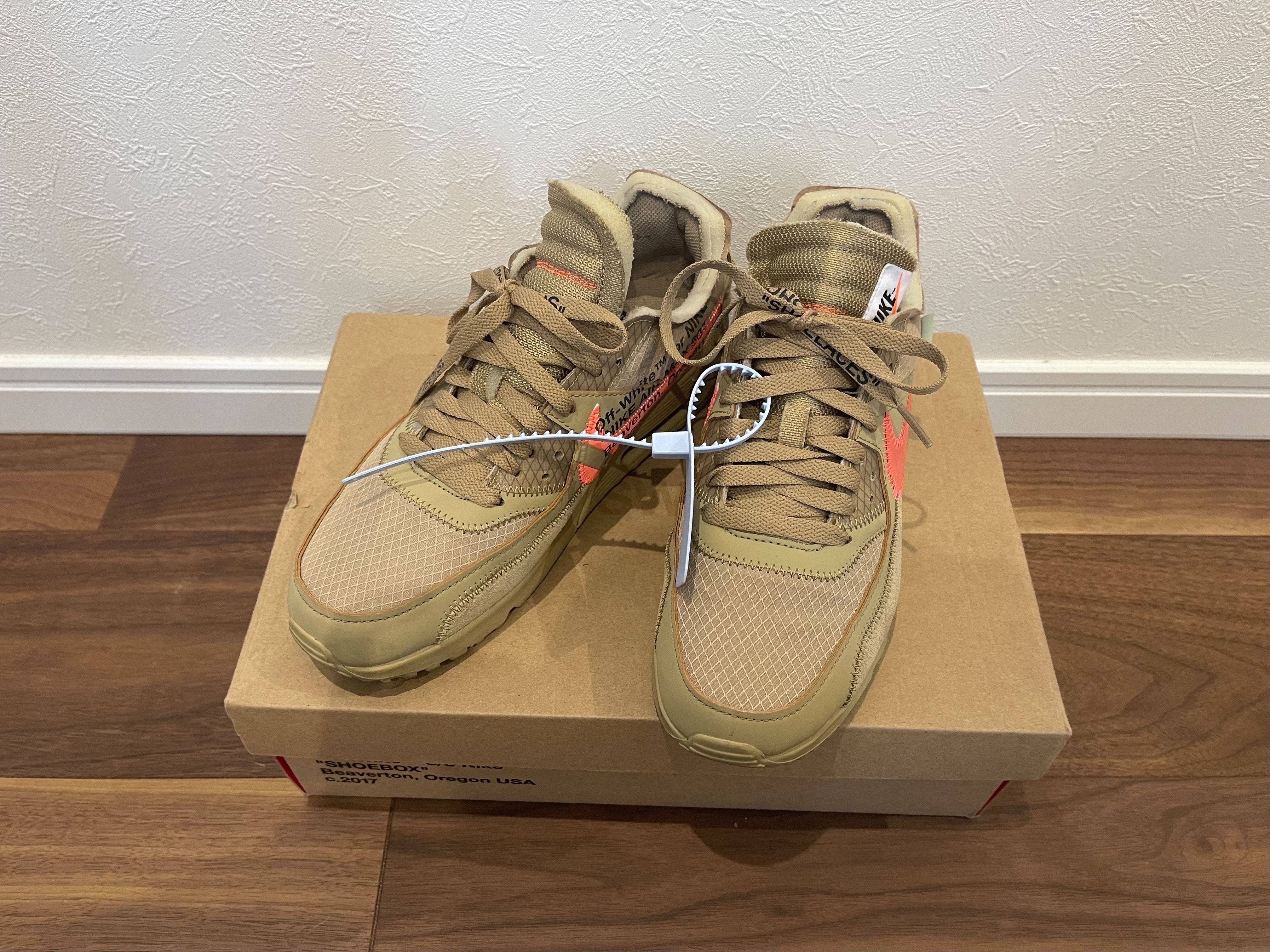 Off-White × Nike Air Max 90 "Desert Ore"