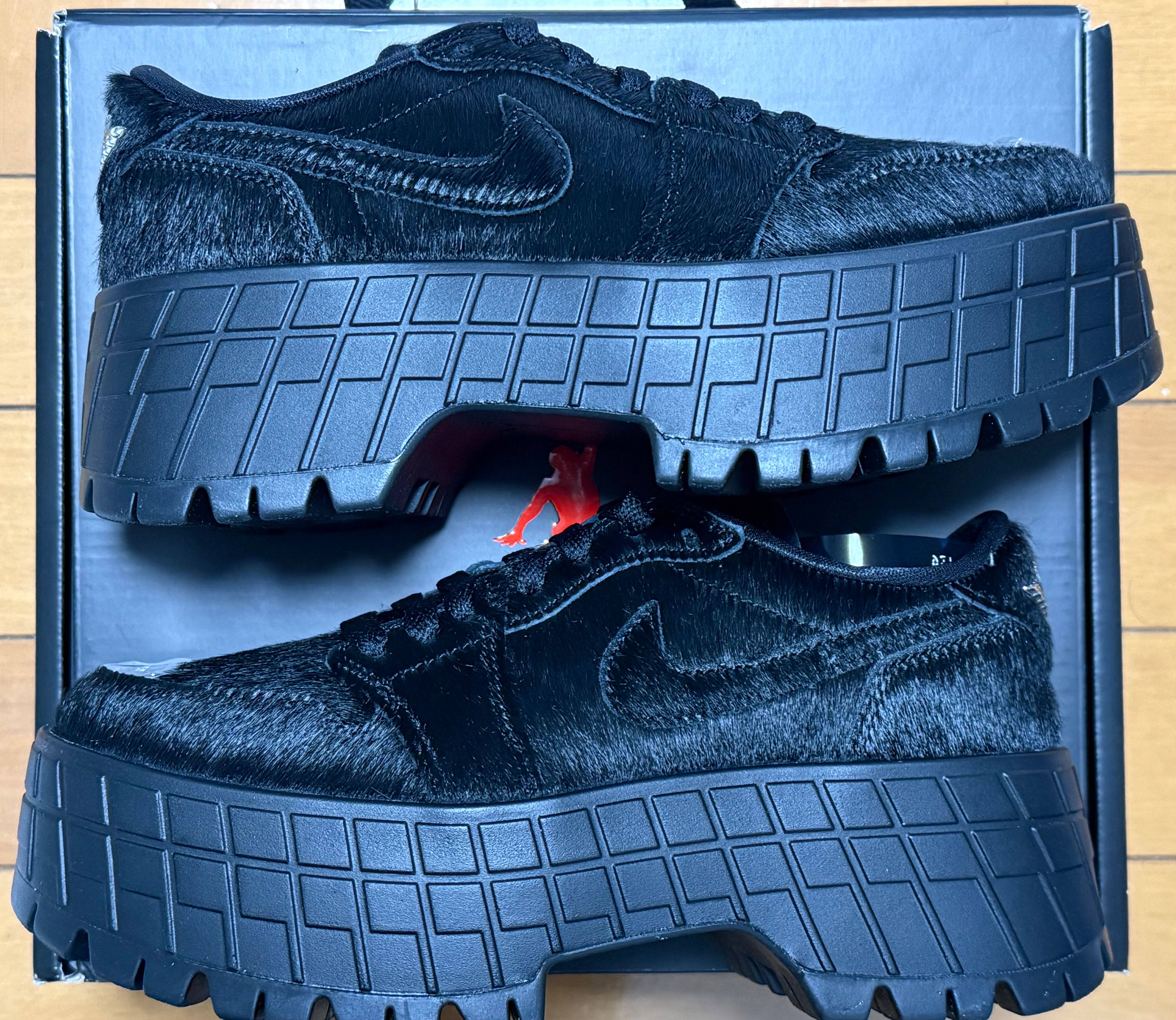 Nike Women's Air Jordan 1 Brooklyn Low "Black"