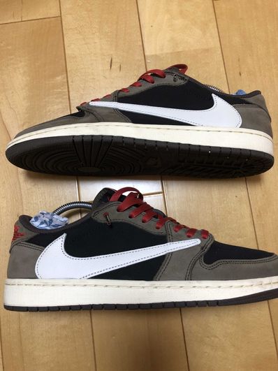 Travis Scott × Nike Air Jordan 1 Low OG SP-T "Black/Dark Mocha"