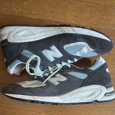 KITH Ronnie Fieg × New Balance 990V2 "Steel Blue"