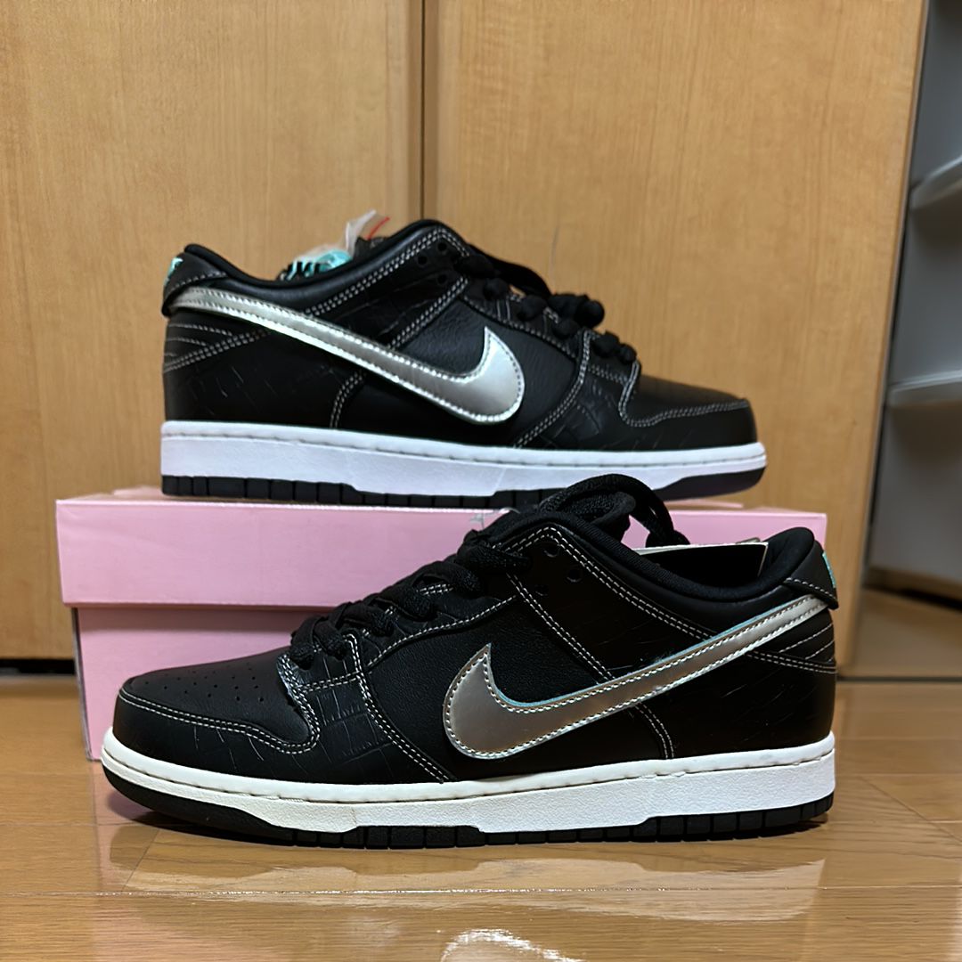 Diamond Supply Co. × Nike SB Dunk Low Pro "Black"