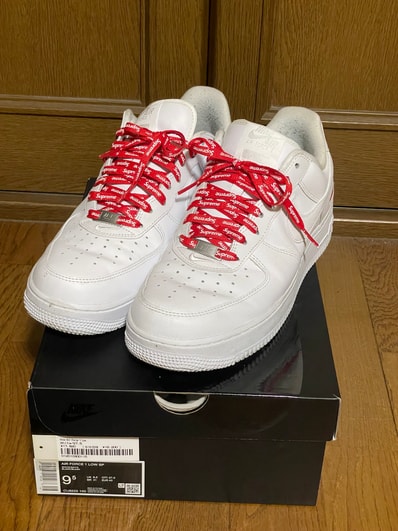 Supreme × Nike Air Force 1 Low "White"
