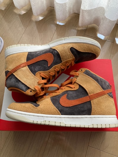 Nike Dunk High PRM "Dark Curry"