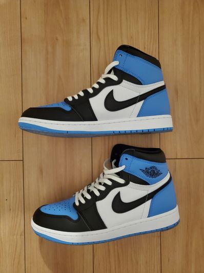 Nike Air Jordan 1 Retro High OG "University Blue/UNC Toe"