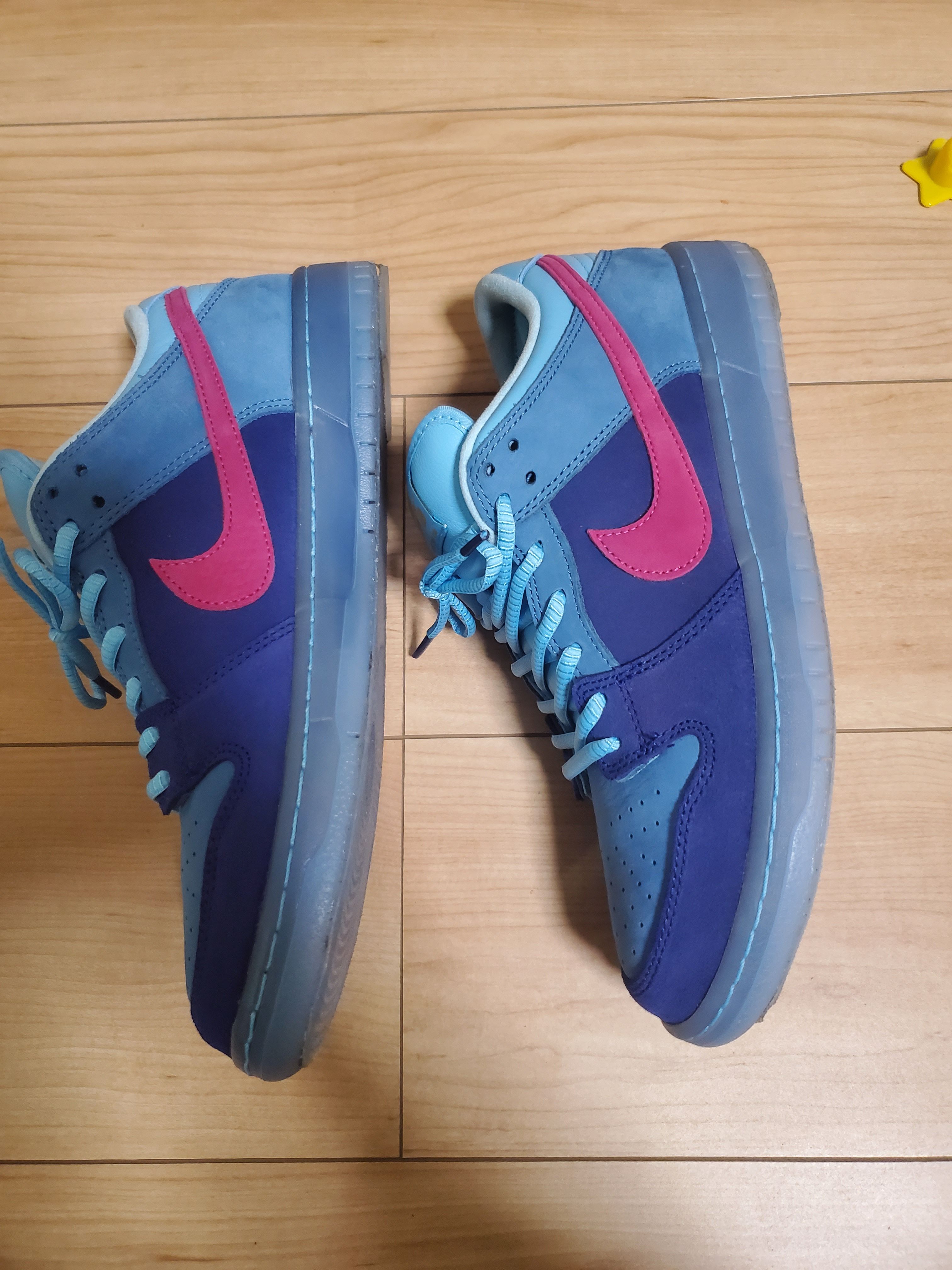Run The Jewels × Nike SB Dunk Low "Deep Royal Blue and Active Pink"