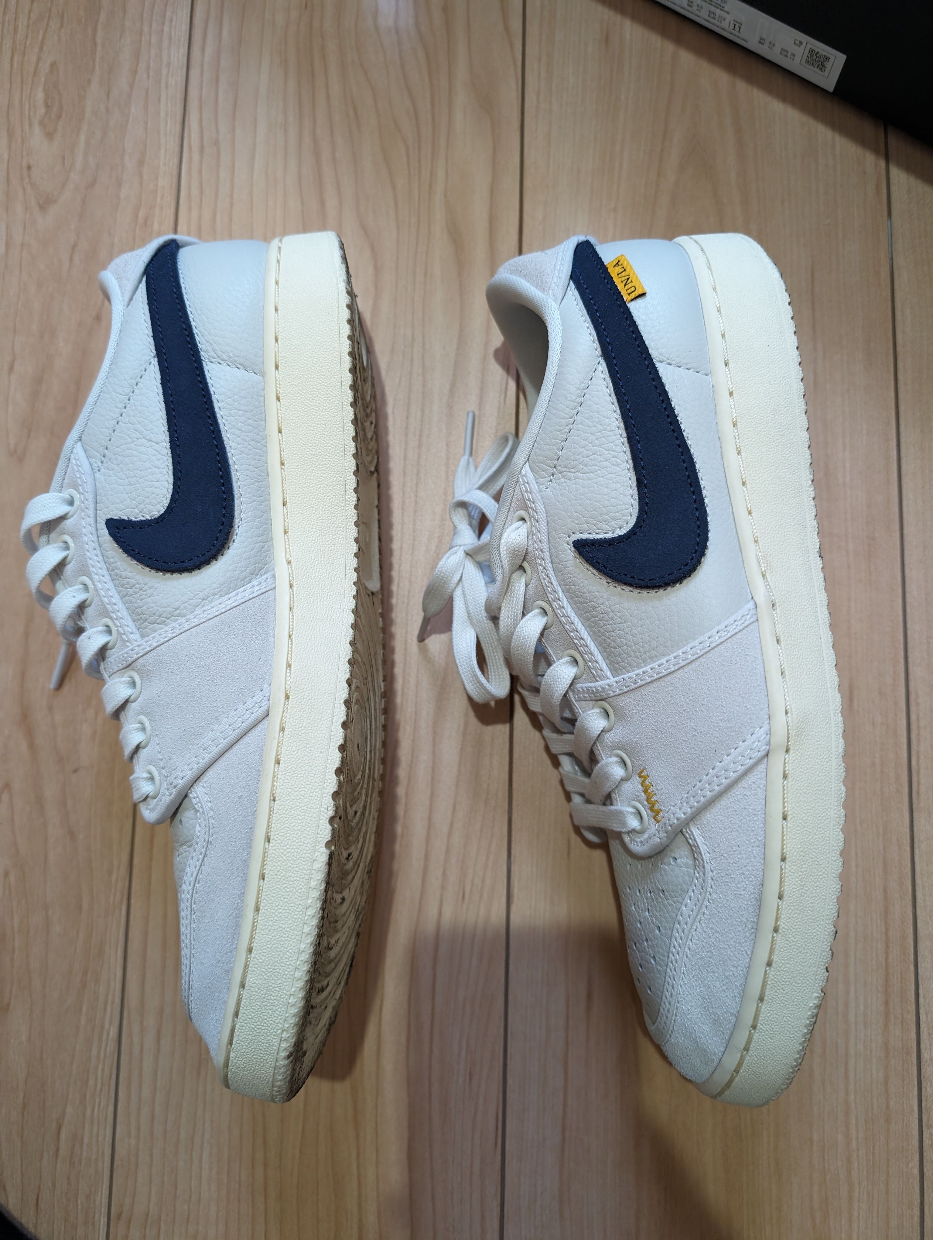 UNION × Nike Air Jordan 1 Low KO "Sail Leather"