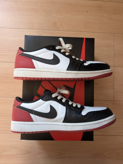 Nike Air Jordan 1 Retro Low OG "Black Toe"