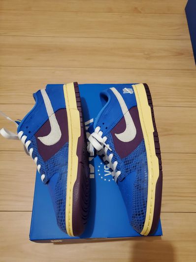 UNDEFEATED × Nike Dunk Low SP "Royal"