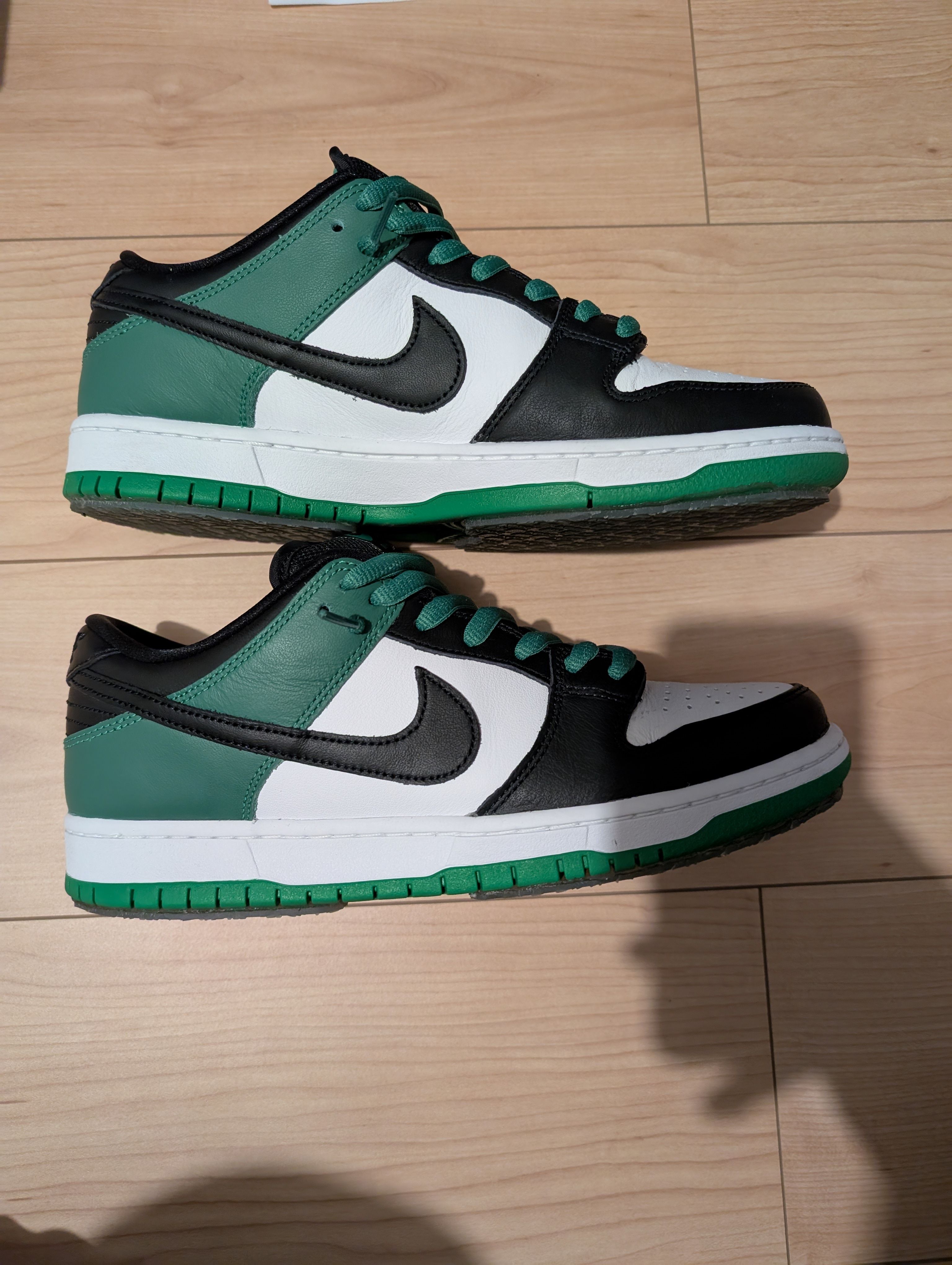 Nike SB Dunk Low Pro "Black and Classic Green"