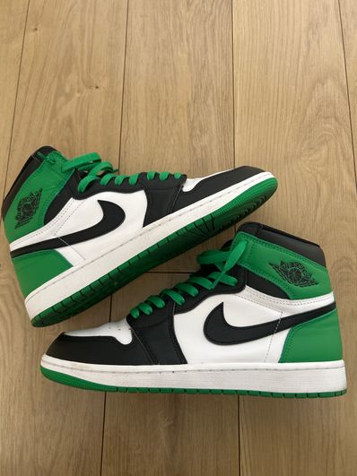 Nike Air Jordan 1 Retro High OG "Celtics/Black and Lucky Green" (2023)