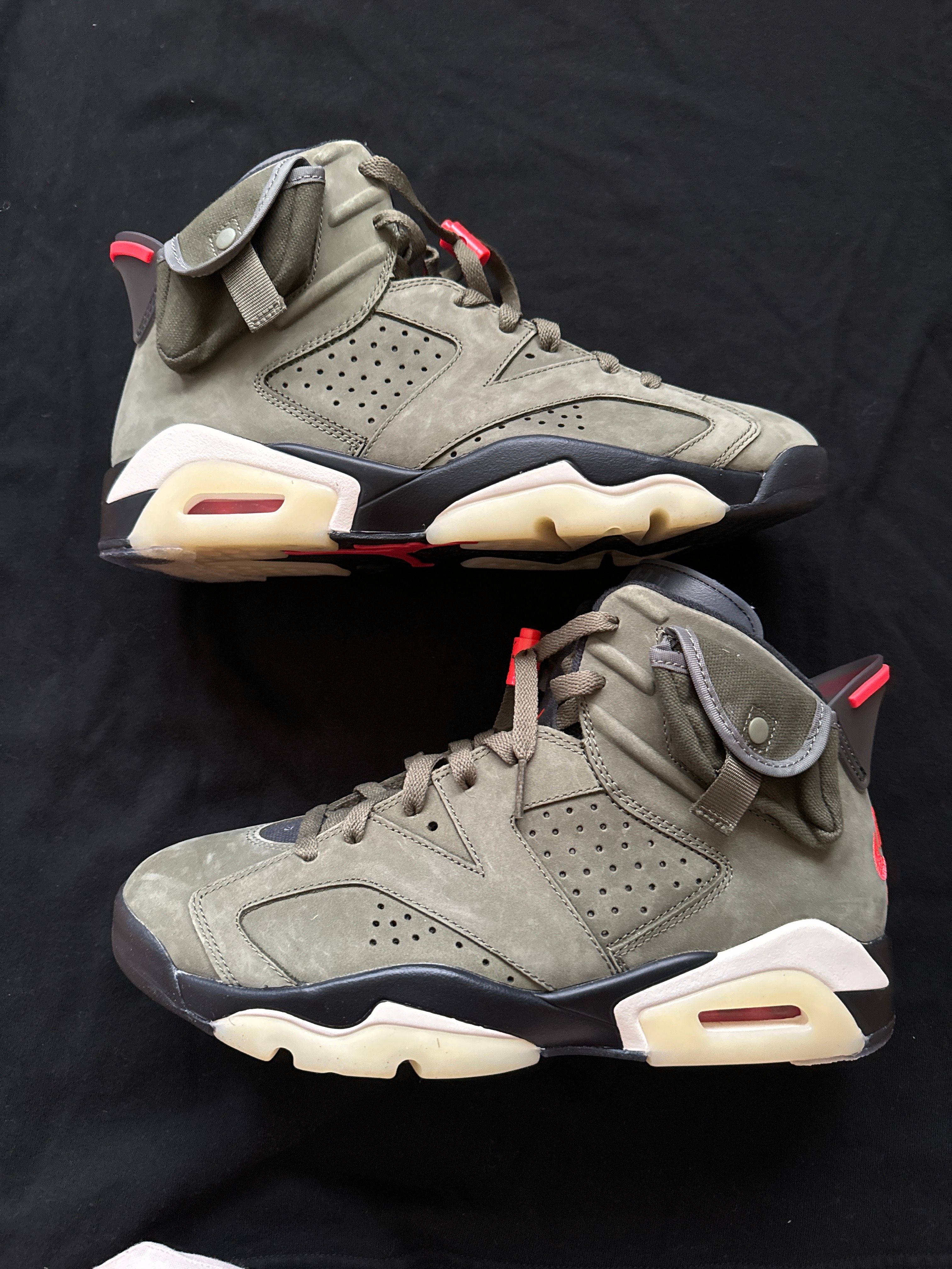 Travis Scott × Nike Air Jordan 6 Retro "Medium Olive"