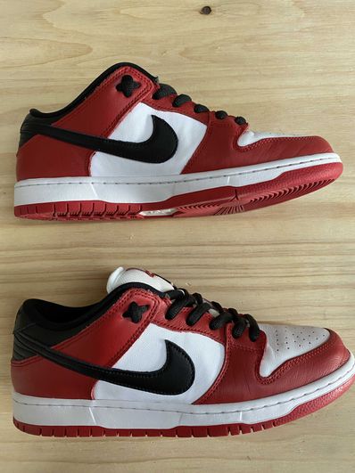 Nike SB Dunk Low Pro "J-Pack Chicago/Varsity Red and White"