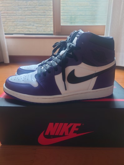 Nike Air Jordan 1 Retro High OG "Court Purple/White/Black" (2020)