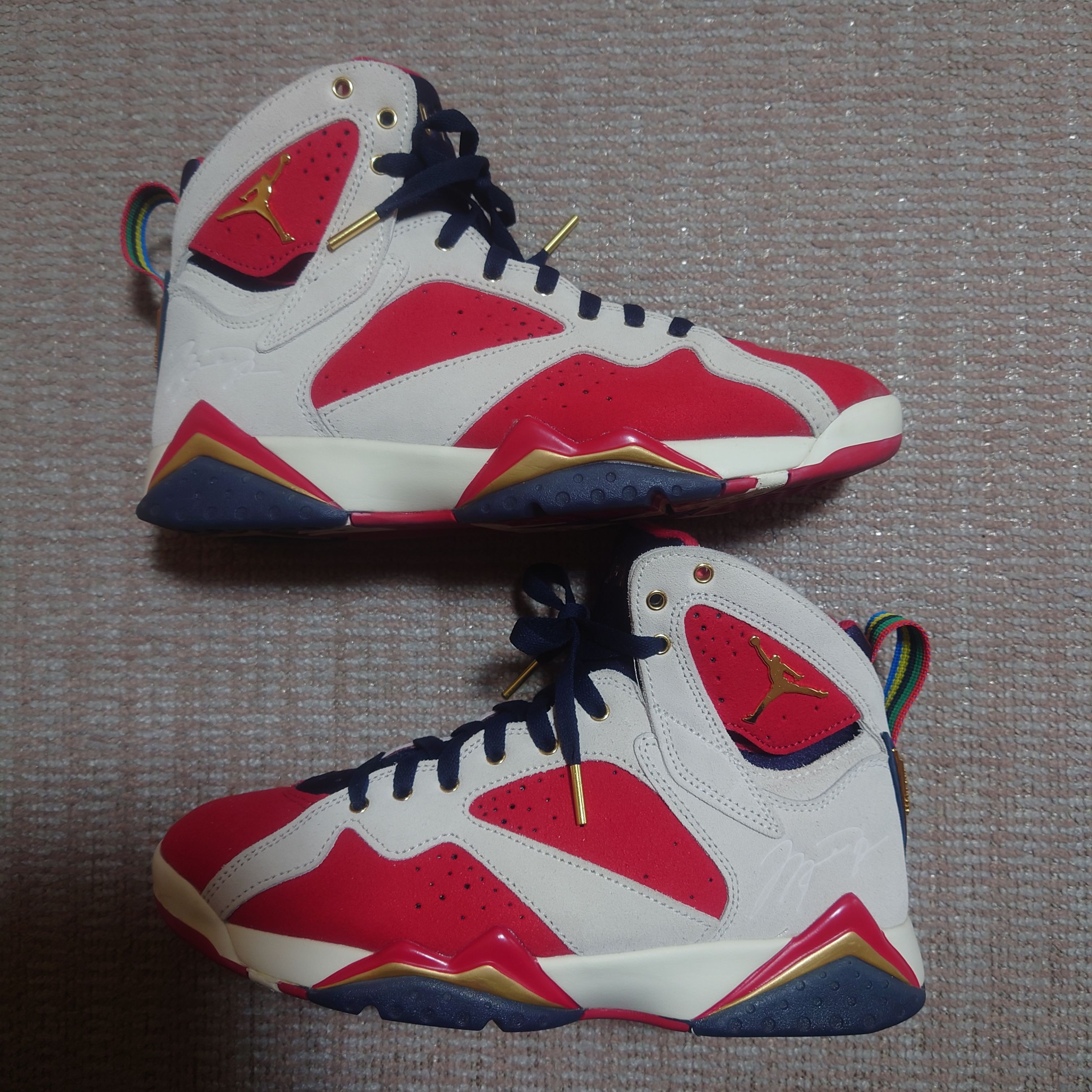 Trophy Room × Nike Air Jordan 7 "True Red and Obsidian"