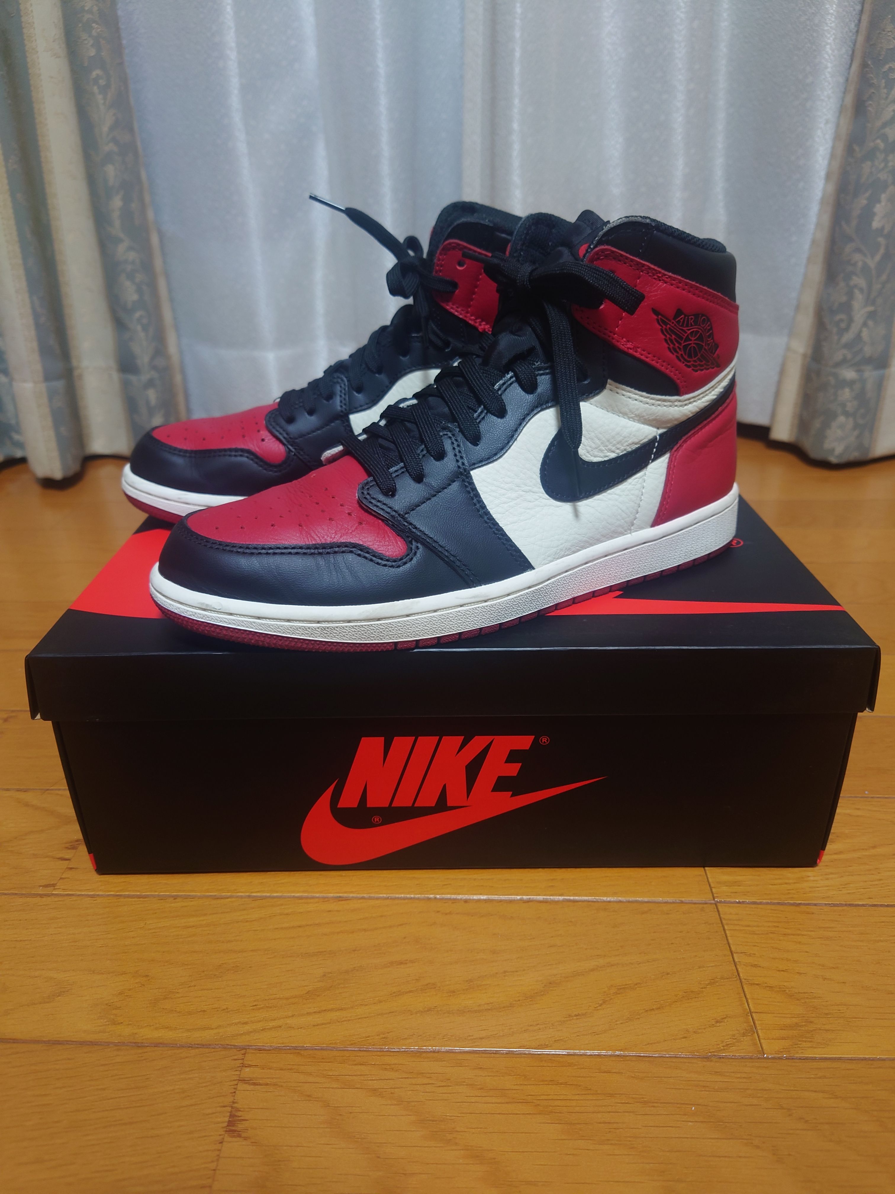 Nike Air Jordan 1 Retro High OG "Bred Toe"