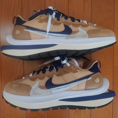 Sacai × Nike Vapor Waffle "Sesame And Blue Void"