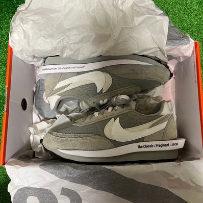 Fragment × sacai × Nike LD Waffle "Light Smoke Grey"